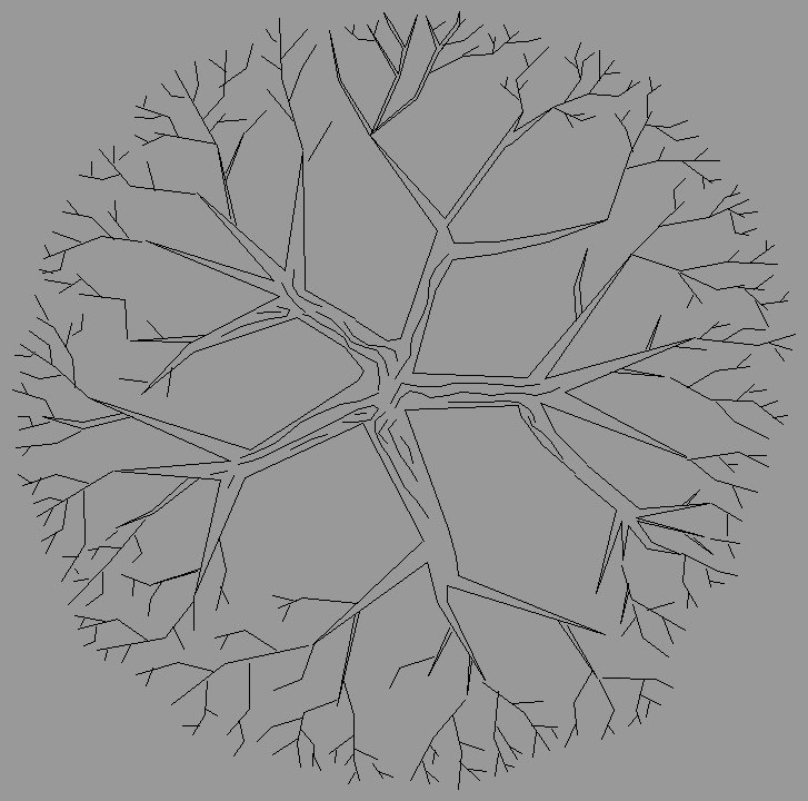 Bloque Autocad Vista de Árbol en Planta